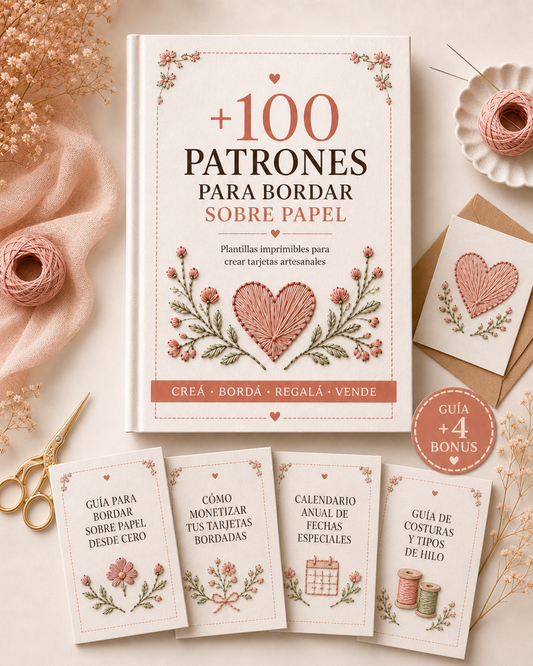 PATRONES PARA BORDEAR PAPEL